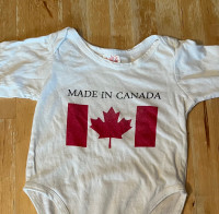 LS "Made in Canada" 6-9 Month Bodysuit 