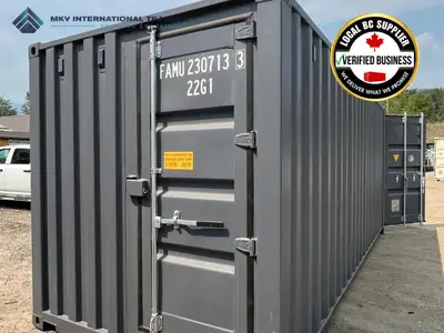 20' New One-Trip TRI-DOOR Shipping Container for Sale / Sea Can, View more