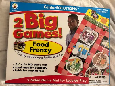 2 Big Games! Food Frenzy $15, used, View more