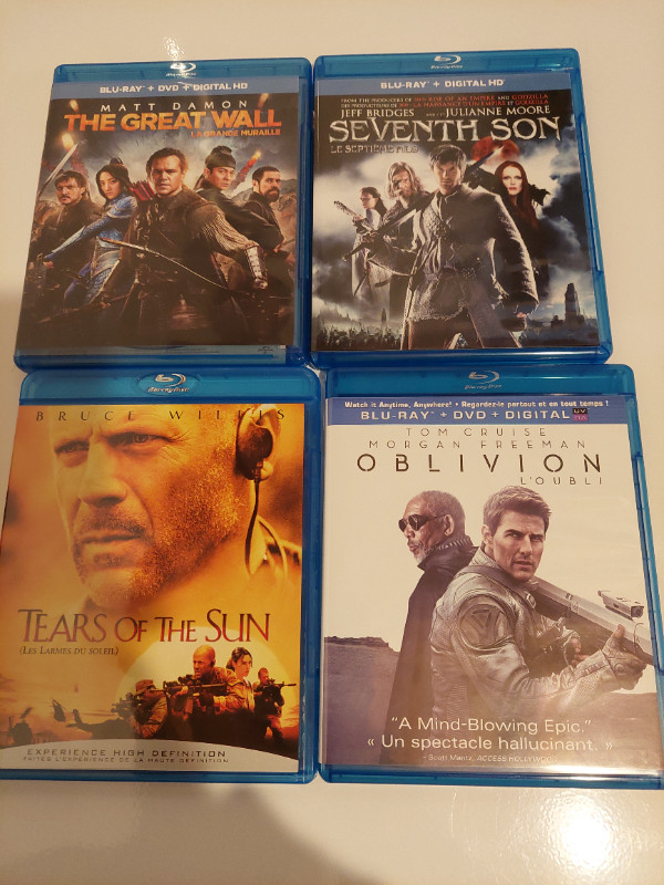 Blu Ray movies $10 each or 3 for $25 in CDs, DVDs & Blu-ray in Moncton - Image 3