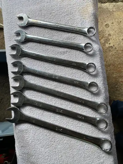 Vintage S-K Combination Wrenches, View more
