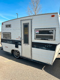 Camper Ice shack trailer