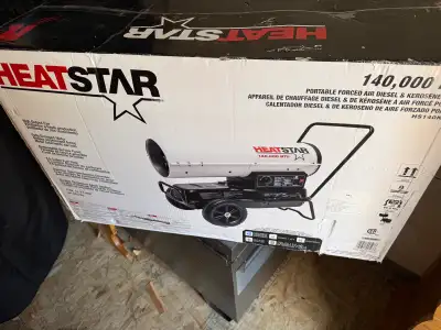 I have a HEATSTAR 140,000 BTU PORTER FORCEL AIR DIESEL & KEROSENE HEATER Call me at 519-502-7514