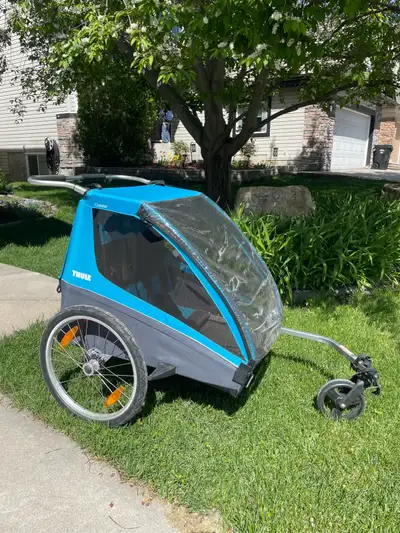 Thule Coaster Double Bike Trailer, View more