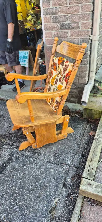 Wooden Rocking Chair. 2 Types, View more