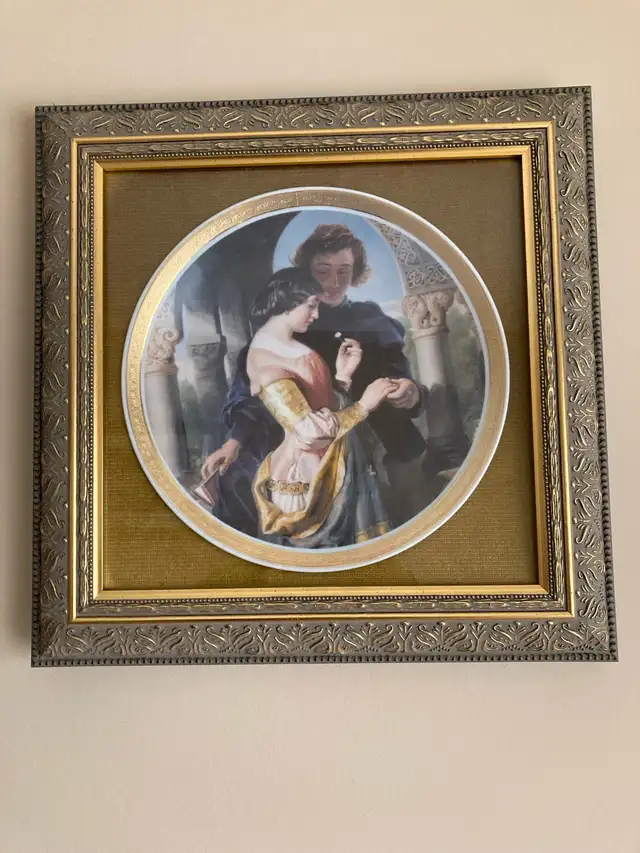 Set of Four Family Treasure Bavarian lo Plates in Arts & Collectibles in Mississauga / Peel Region - Image 2