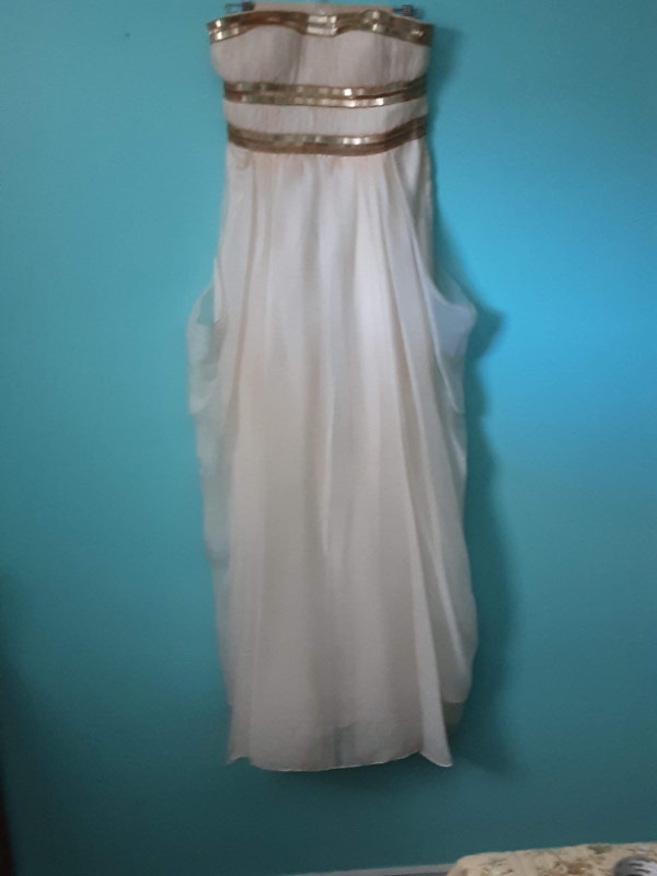 Prom Dress off white one of a kind Women's Dresses & Skirts City