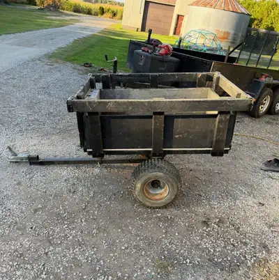 atv/ mower garden trailer , View more