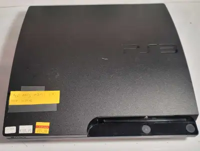 Slim 500gb ps3 console and cables, no controller. System is tested and formatted, HDMI port is damag...