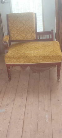 Antique half chair
