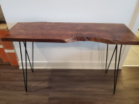 Modern Solid Wood Accent Table