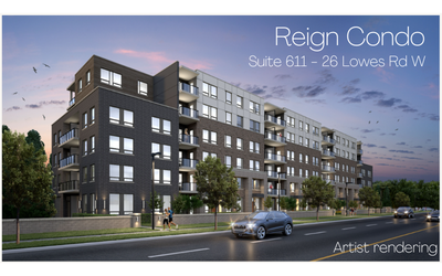 1 Bed/ 1 Bath Condo available for rent! Newly built in 2022 Reign Condo on Gordon in South Guelph. S...