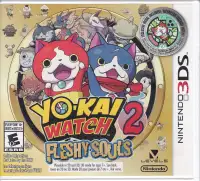 Yokai Watch 2 Fleshy Souls for the Nintendo DS! $40