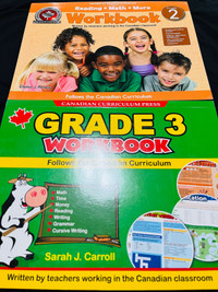 New Canadian grade 2-5 curriculum books and more! 