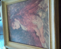 Pierre Auguste Renoir, Art Print Repro on Board Beautiful Frame