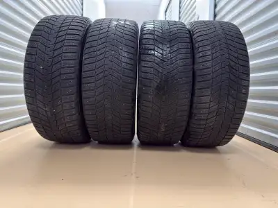 4 premium tires in perfect condition. Size: 235/55 R18 Winter Tires Continental Wintercontact Price:...