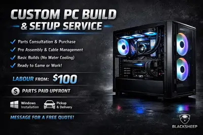 PC Build & Setup Service, View more