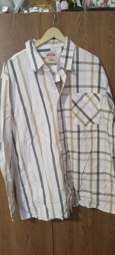 Men’s Casual Button-Up Dress Shirts – Large & X-Large, View more
