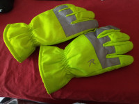 Flourescent winter Gloves Size XL