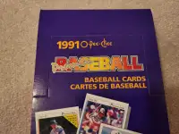 1991 O-Pee-Chee Premier Baseball - 1 Box of 36 packs