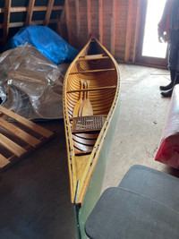 16 Ft Cedar Strip Canoe