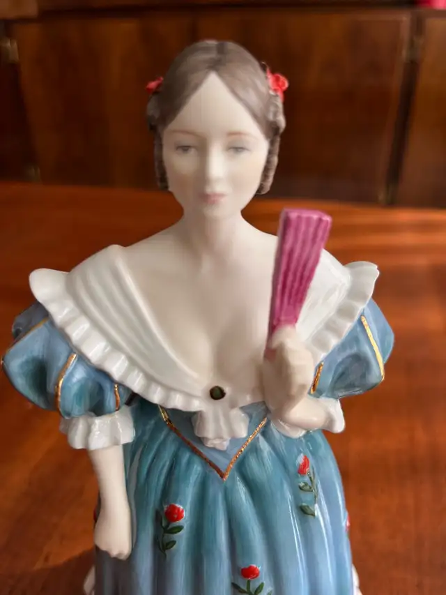 Coalport figurine ‘Laura Secord’ 8.5” tall in Arts & Collectibles in Guelph - Image 7