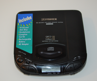 Fisher PCD-6600 Personal Compact Disc Player CD Anti-Skip, View more