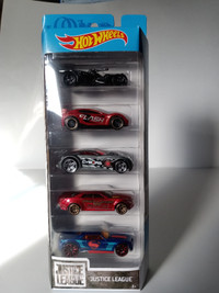 HOT WHEELS "JUSTICE LEAGUE" 5-PACK 2017