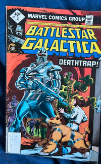 Marvel Comics Battlestar Galactica #3 1979