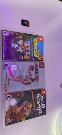 4 Nintendo games 
