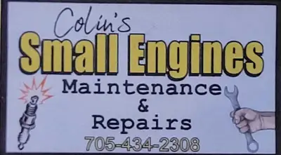 Colin’s Small Engines Maintenance & Repairs Tire Changing, Balancing & Sales, Hydraulic Hose & Crimp...