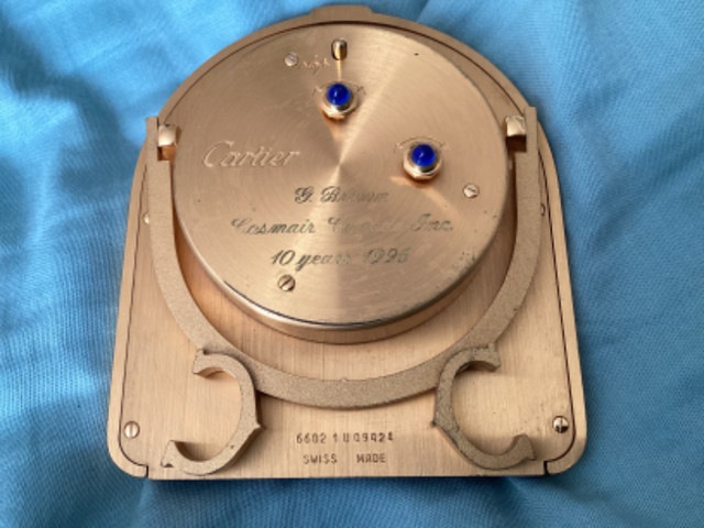 Cartier Tortue Alarm Clock dans Bijoux et montres  à Ville de Montréal - Image 3