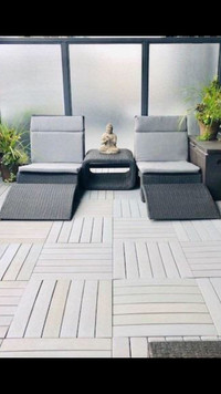 Modern outdoor loungers for sale MOVING SALE l