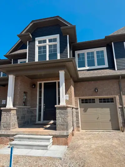Hi, I have brandnew beautiful townhouse in Erin. It’s 25 mint away from Brampton. It’s 3 bed 2.5 bat...