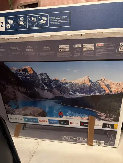Samsung 58” UHD TV 6 series, View more