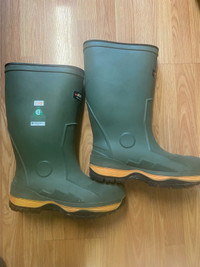A pair of Baffin Steel Toe Boots. Size 14.