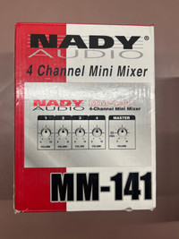 Mixer - Nandy 4 channel mini mixer