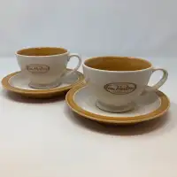 Tim Horton's Teacup Pair