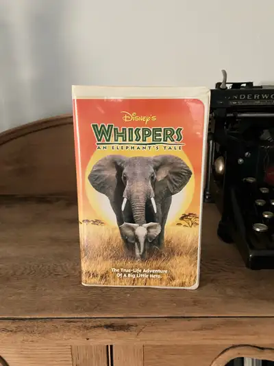 Disney's Whispers VHS Tape