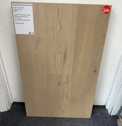 Engineered Hardwood $2.99 per sf , View more