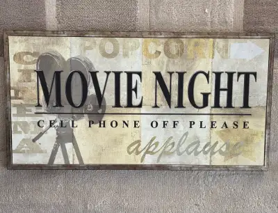 Movie Night Wall Art, View more