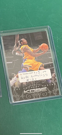 Kobe Bryant Anthology #120 Lakers NBA Showcase 267