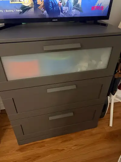Dresser with 3 drawers, View more