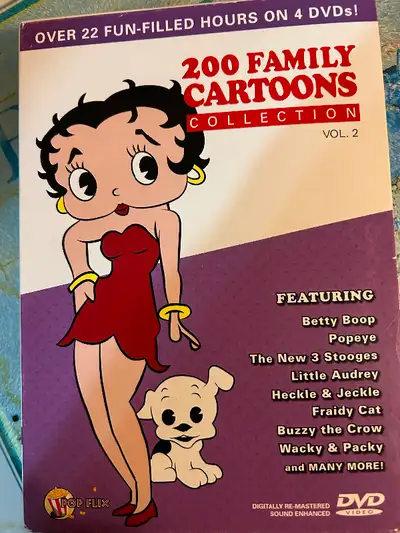 200 Family Cartoons Collection (DVDS), View more