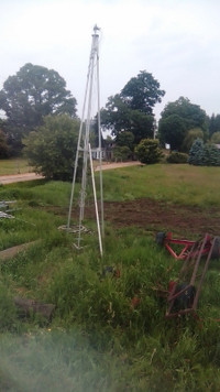 20' - 35' aluminum tower (windmill or weather station etc.