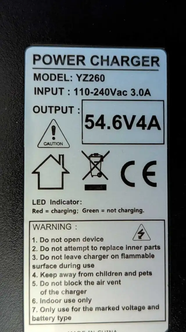 Power Adapter AC Charger for ebikes or scooters in eBike in Oshawa / Durham Region - Image 4