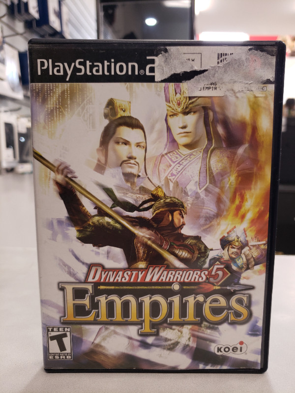 Dynasty Warriors 5 Empires PS2 in Older Generation in Summerside