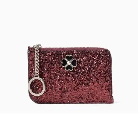 KATE SPADE - NWT - RED GLITTER CARD HOLDER / WALLET KEYCHAIN in Women's - Bags & Wallets in Kingston - Image 6