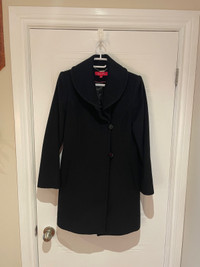 Wool and Cashmere Coat, Sz 8