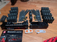 Lego train + track